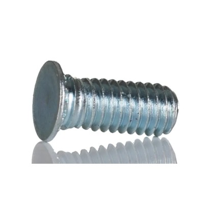 RS PRO Steel Passivated Zinc Plated Self-Clinching Stud M4 Thread Size, 5.9mm Head Diameter, 8mm Length 827-366