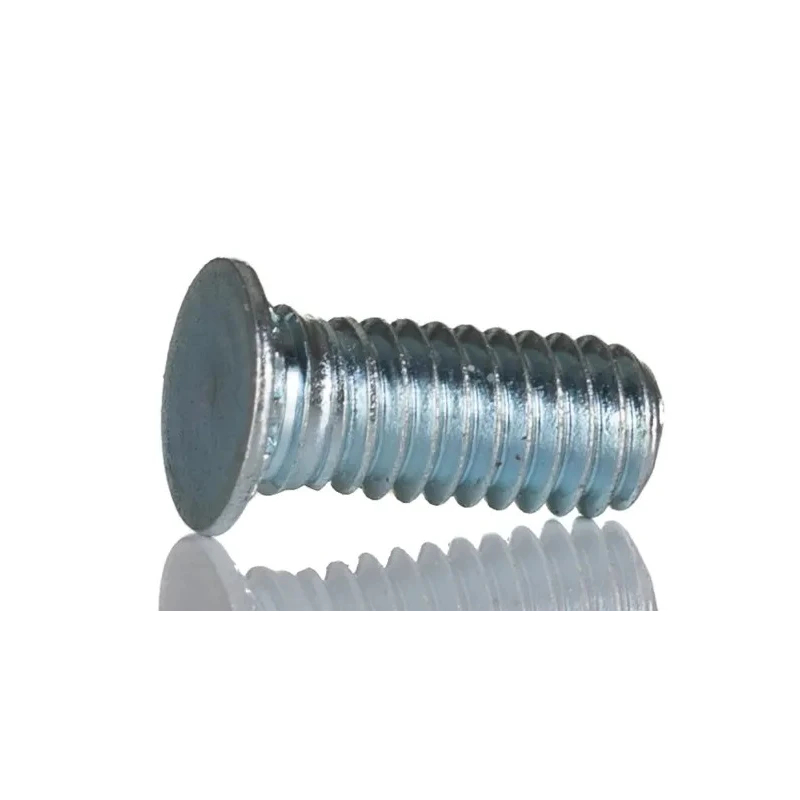RS PRO Steel Passivated Zinc Plated Self-Clinching Stud M4 Thread Size, 5.9mm Head Diameter, 8mm Length 827-366
