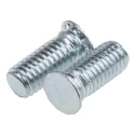 RS PRO Steel Passivated Zinc Plated Self-Clinching Stud M5 x 12mm 6.5mm Head Diameter 827-394