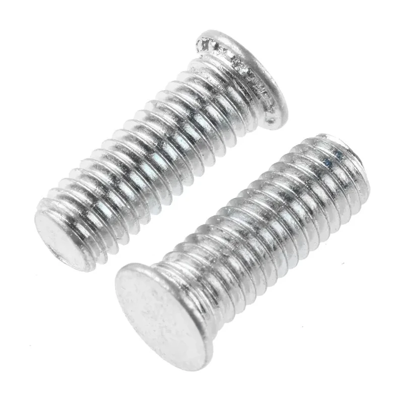 RS PRO Steel Passivated Zinc Plated Self-Clinching Stud M5 x 14 mm 6.5 mm Head Diameter 827-401