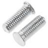 RS PRO Steel Passivated Zinc Plated Self-Clinching Stud M5 x 14 mm 6.5 mm Head Diameter 827-401
