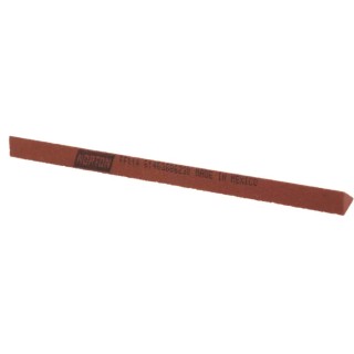 Norton Fine Triangular Sharpening Stone 102 mm Length x 6 mm Width Aluminium Oxide Abrasive 61463686230