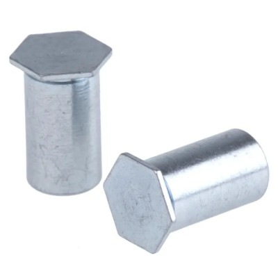RS PRO Stainless Steel Zinc Plated Self-Clinching Standoff M3 Thread Size United Kingdom 827-473
