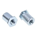 RS PRO Stainless Steel Passivated Zinc Plated Self-Clinching Standoff M3 827-530