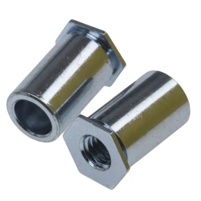 RS PRO Stainless Steel Zinc Plated Self-Clinching Standoff M3 Thread 5.4mm Diameter 10mm Depth 827-546