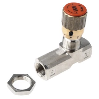 Parker In Line Mount Mounting Hydraulic Flow Control Valve G 1/4 in, 210 bar, 3 L/min 2000-VALVE