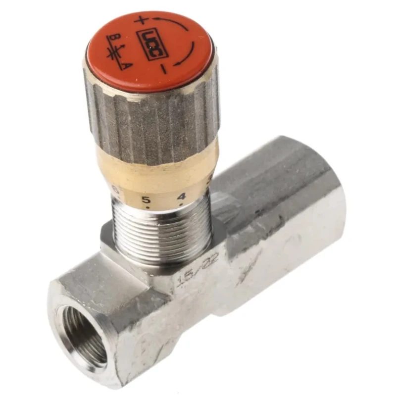 Parker In Line Mount Mounting Hydraulic Flow Control Valve G 1/4 in, 210 bar, 3 L/min 2000-VALVE
