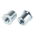 RS PRO Stainless Steel Passivated Zinc Plated Self-Clinching Standoff M4 7.1mm Fixing Hole Diameter 8mm Head Width 827-568