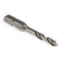 RS PRO High-Speed Steel (HSS) Drill Bit 4.2 mm, Hex Shank 6.4 mm, 2-Flute Helical Design 828-218