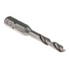 RS PRO High-Speed Steel (HSS) Drill Bit 4.2 mm, Hex Shank 6.4 mm, 2-Flute Helical Design 828-218