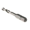 RS PRO High-Speed Steel (HSS) Drill Bit 4.2 mm, Hex Shank 6.4 mm, 2-Flute Helical Design 828-218