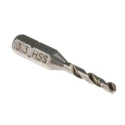 RS PRO High-Speed Steel Drill Bit 3.3 mm Hex Shank Blue Stream Tempered 50mm Drilling Length 828-202