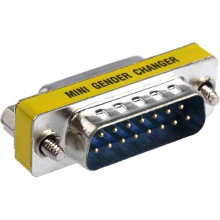 RS PRO D-Sub Adapter 15-Way Straight Male to Female Connector Taiwan 828-268
