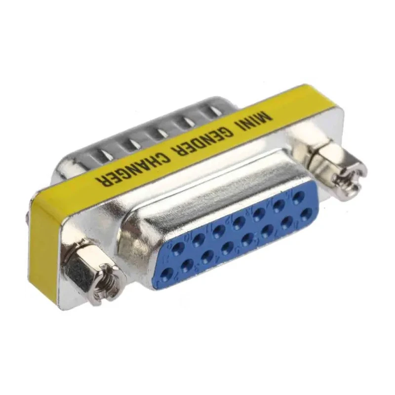 RS PRO D-Sub Adapter 15-Way Straight Male to Female Connector Taiwan 828-268