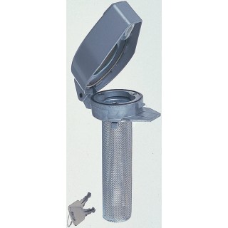 Parker Hydraulic Filler Breather Filter 10μm Filtration, 3-Hole Flange Mount, Grey S.620019
