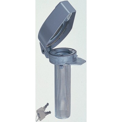Parker Hydraulic Filler Breather Filter 10μm Filtration, 3-Hole Flange Mount, Grey S.620019