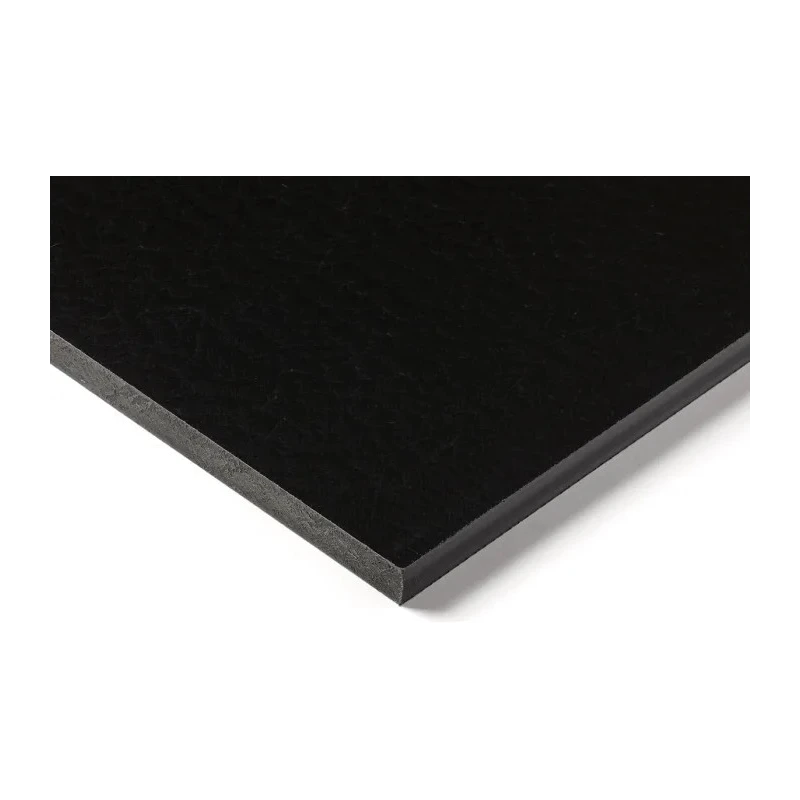 RS PRO Black Polyamide Plastic Sheet 500 mm x 300 mm x 10 mm 282-0733