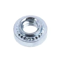 RS PRO Passivated Zinc Plated Steel Clinch Nut Metric M4 x 2 Size with 5.4mm Fixing Hole Diameter, 7.9mm Outside 827-647