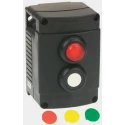 Bartec Momentary Push Button Control Station Thermoplastic 1 Cutout Red IP66 IP67 07-3512-LRRP74