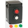 Bartec Momentary Push Button Control Station Thermoplastic 1 Cutout Red IP66 IP67 07-3512-LRRP74