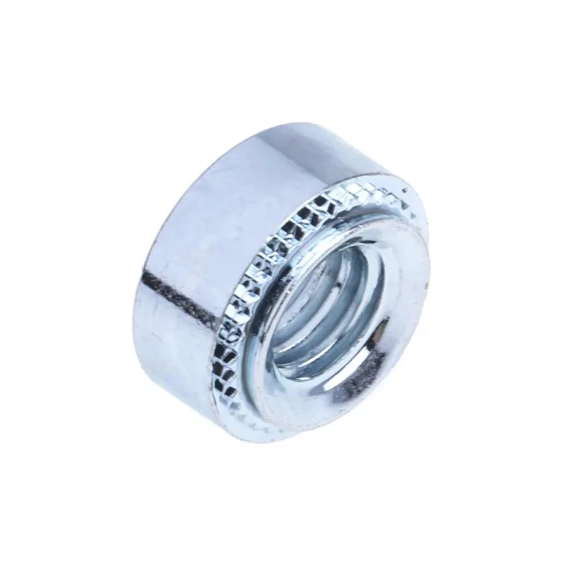 RS PRO Passivated Zinc Plated Steel Metric Clinch Nut M6 x 1 Thread 827-675