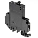 ETA 2210 Thermal Circuit Breaker 1-Pole DIN Rail Mount 5A Current Rating 65V DC 25A Breaking Capacity 2210-T210-K0M1-H121-5A