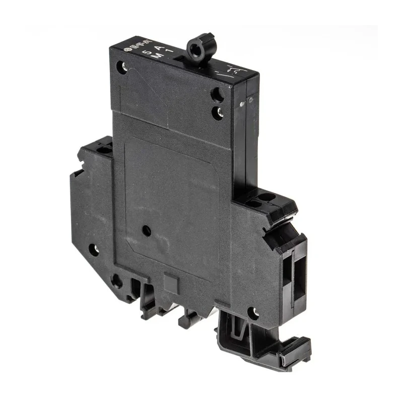 ETA 2210 Thermal Circuit Breaker 1-Pole DIN Rail Mount 5A Current Rating 65V DC 25A Breaking Capacity 2210-T210-K0M1-H121-5A