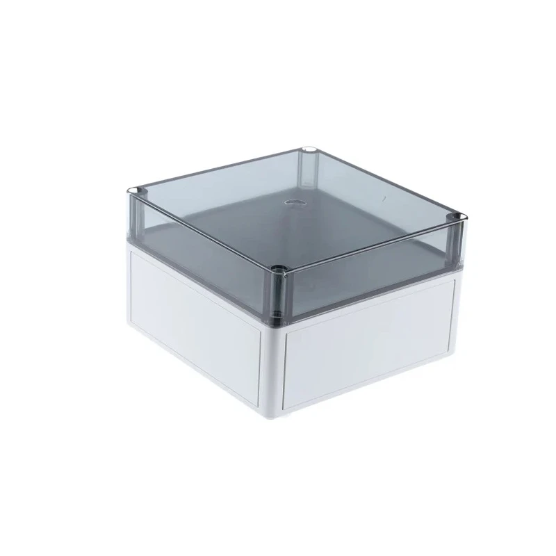 Spelsberg TK PS Series Grey Transparent Lid Polystyrene Enclosure IP66 IK07 111 mm x 182 mm x 180 mm 