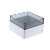 Spelsberg TK PS Series Grey Transparent Lid Polystyrene Enclosure IP66 IK07 111 mm x 182 mm x 180 mm