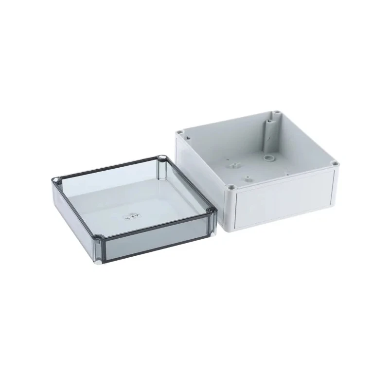 Spelsberg TK PS Series Grey Transparent Lid Polystyrene Enclosure IP66 IK07 111 mm x 182 mm x 180 mm 