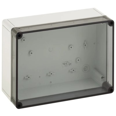 Spelsberg TK PS Series Grey Transparent Lid Polystyrene Enclosure IP66 IK07 111 mm x 254 mm x 180 mm 