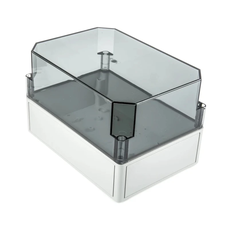 Spelsberg TK PS Series Grey Transparent Lid Polystyrene Enclosure IP66 IK07 165 mm x 254 mm x 180 mm IP66
