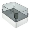 Spelsberg TK PS Series Grey Transparent Lid Polystyrene Enclosure IP66 IK07 165 mm x 254 mm x 180 mm IP66