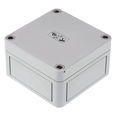 Spelsberg TK PC Series Grey Grey Lid Polycarbonate Enclosure IP66 IK08 57 mm x 94 mm x 94 mm 12040301