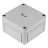 Spelsberg TK PC Series Grey Grey Lid Polycarbonate Enclosure IP66 IK08 57 mm x 94 mm x 94 mm 12040301