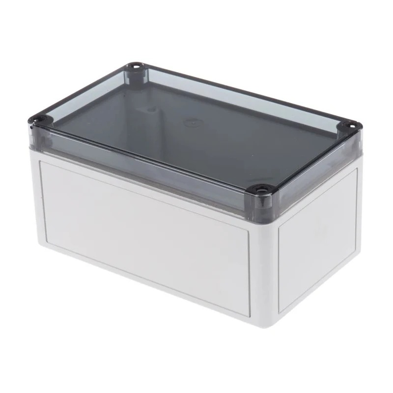 Spelsberg TK PC Series Grey Transparent Lid Polycarbonate Enclosure, IP66, IK08, 90 mm x 180 mm x 110 mm IP66