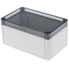 Spelsberg TK PC Series Grey Transparent Lid Polycarbonate Enclosure, IP66, IK08, 90 mm x 180 mm x 110 mm IP66