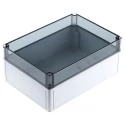 Spelsberg TK PC Series Grey Transparent Lid Polycarbonate Electrical Enclosure IP66 IK08 111mm x 254mm x 180mm IP66