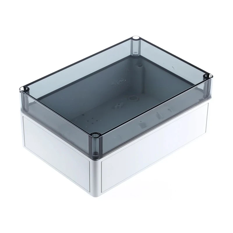 Spelsberg TK PC Series Grey Transparent Lid Polycarbonate Electrical Enclosure IP66 IK08 111mm x 254mm x 180mm IP66