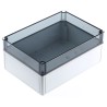 Spelsberg TK PC Series Grey Transparent Lid Polycarbonate Electrical Enclosure IP66 IK08 111mm x 254mm x 180mm IP66