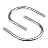 RS PRO Steel Bright Zinc Plated U-Bolt 90 mm Inside Width 40 mm Thread Length 829-980