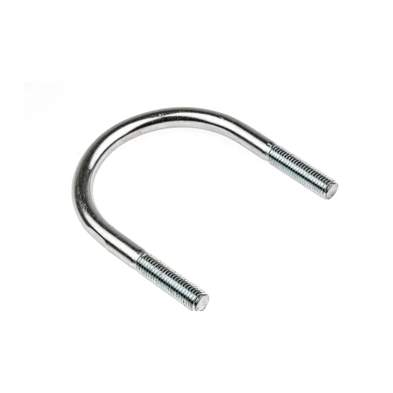 RS PRO Steel Bright Zinc Plated U-Bolt 90 mm Inside Width 40 mm Thread Length 829-980