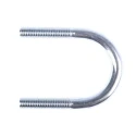 RS PRO 45 mm Bright Zinc Plated Steel U-Bolt 829-946