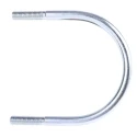 RS PRO Steel U-Bolt 114 mm Inside Width, 40 mm Thread Length, Bright Zinc Finish 829-996