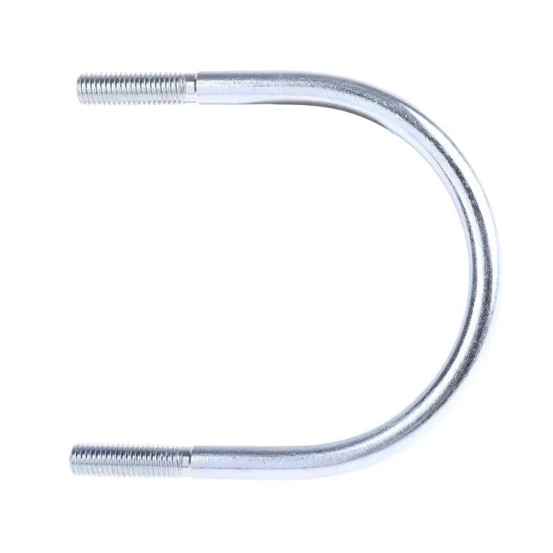 RS PRO Steel U-Bolt 114 mm Inside Width, 40 mm Thread Length, Bright Zinc Finish 829-996