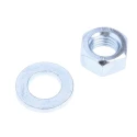 RS PRO Steel U-Bolt 114 mm Inside Width, 40 mm Thread Length, Bright Zinc Finish 829-996