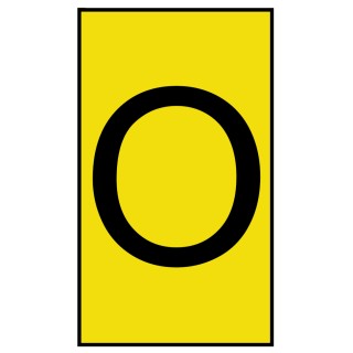 HellermannTyton Ovalgrip Slide-On Pre-Printed Cable Marker, Model , Polyolefin Material, Fits 2.5 mm to 6 mm Cable 901-10213