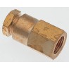Norgren ENOTS Series Pneumatic Fitting Brass to Bs 2874 Threaded-to-Tube G 1/4 Female to Push In 8 mm 182260828