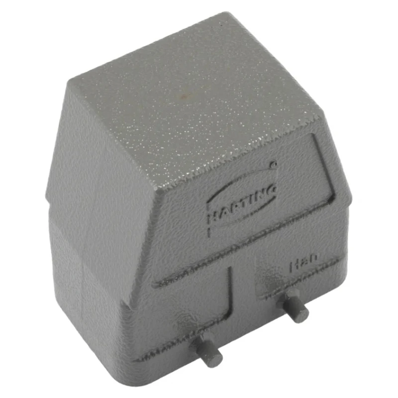HARTING Heavy Duty Power Connector Hood B Range, Back Shell, 2 Lever Locking, Die Cast Aluminium Body 09300100801