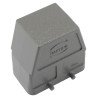 HARTING Heavy Duty Power Connector Hood B Range, Back Shell, 2 Lever Locking, Die Cast Aluminium Body 09300100801